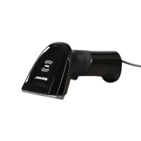 Проводной сканер штрих-кода MERTECH NS031 Ai 2Core P2D USB, USB эмуляция RS232 черный кабель 3м