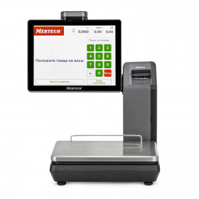 Весы с печатью этикеток M-ER 725 PM-15.2 (VISION-AI 15", USB, Ethernet, Wi-Fi)