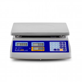 Торговые настольные весы M-ER 329 AC-15.2 IP68 "Fisher" LСD